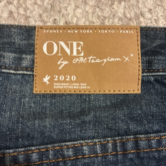 One Teaspoon high waist 2020 super ripped mini skirt 24 - Picture 5 of 7